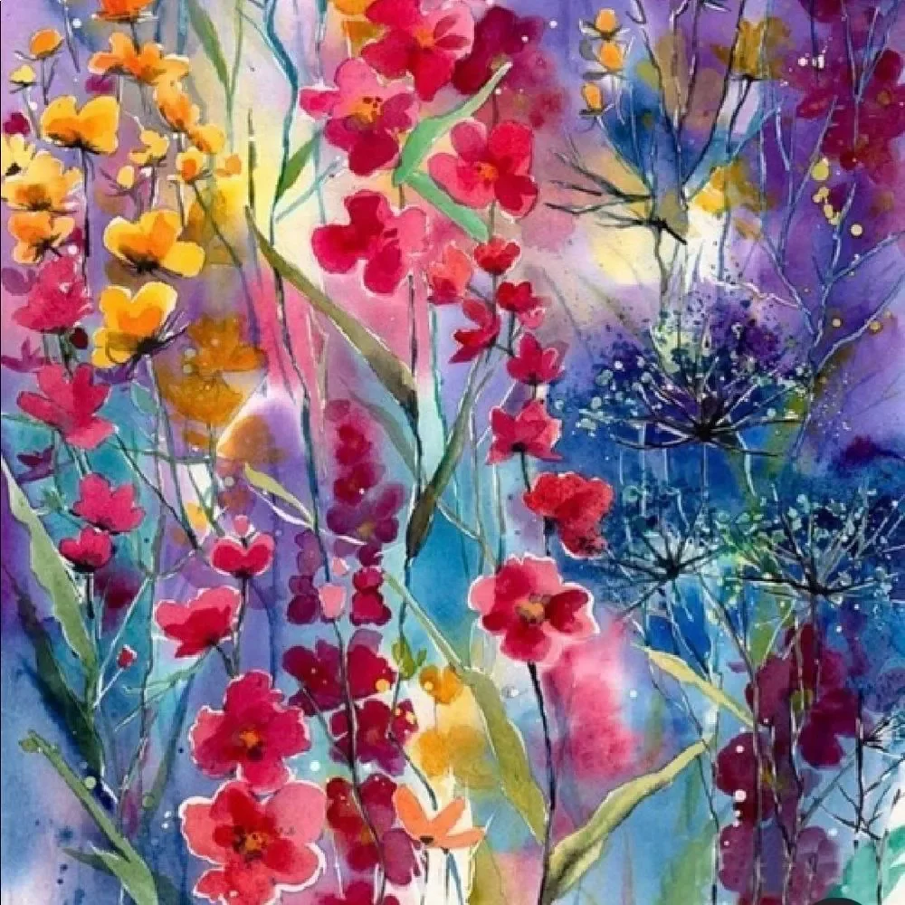 O’RIVER OF Flowers Diamond Painting